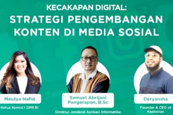 Meutya Hafid: DPR Minta Pemerintah Terus Berupaya Bangun Literasi Digital