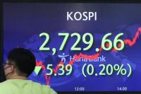 Saham Korea Selatan Dibuka dengan Harga Terendah