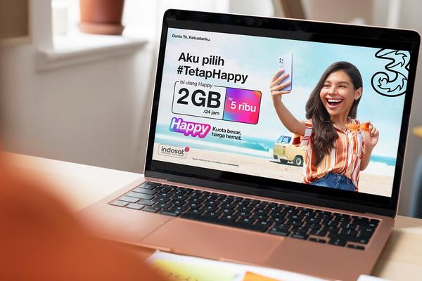 Bahagia di Bulan Ramadan, Pelanggan Tri Dapat Menikmati Paket Happy Kuota 2GB Hanya Rp 5.000/Hari