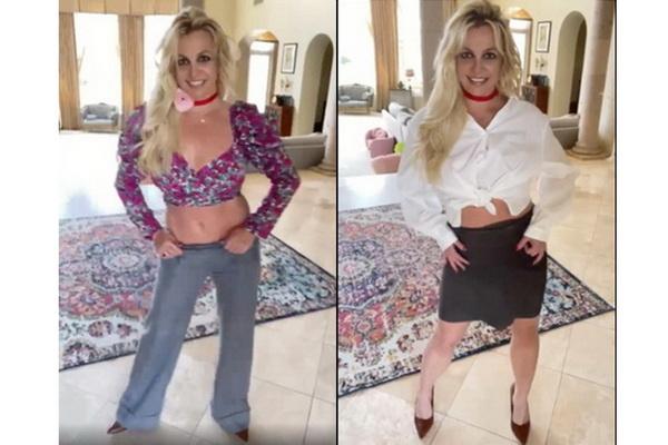 Usai Umumkan Kehamilan Anak Pertamanya dari Sam Asghari, Britney Spears Langsung Pamer Perut