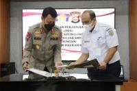 KAI Daop 1 dan Polda Banten Kerja Sama Tingkatkan Keamanan Aset dan Operasional KA