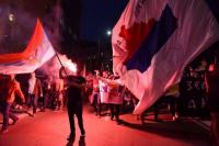 Kelompok Pro-Rusia di Beograd Tuntut Serbia Dukung Rusia dan Melawan NATO