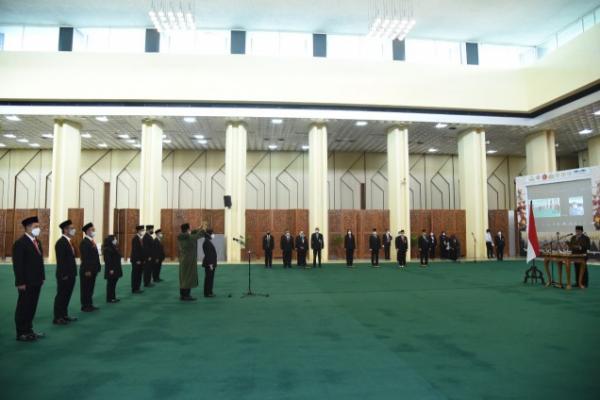 Sekjen DPR Lantik Pejabat Tinggi Pratama di Lingkungan Setjen DPR