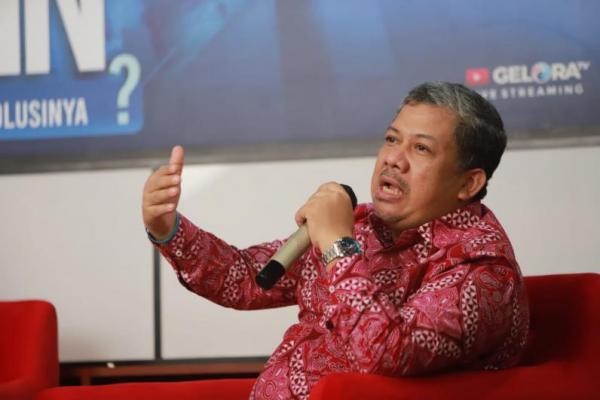Wakil Ketua Umum DPP Partai Gelora Fahri Hamzah. Foto: gelora/katakini.com 