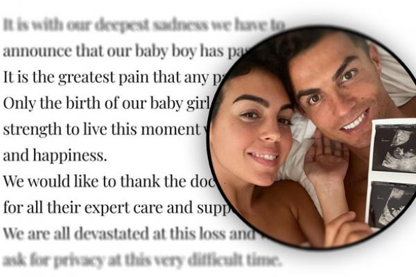 Bayi Cristiano Ronaldo Meninggal Saat Lahir 