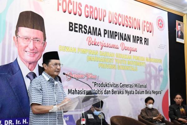 Fadel Muhammad: Mahasiswa Jangan Takut Menyuarakan Kebenaran