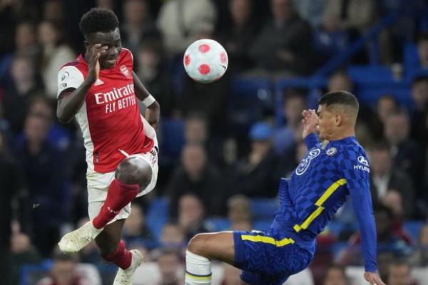 Laga derby antara Arsenal dan Chelsea di Stamford Bridge (Foto: AP/ detik.com) 