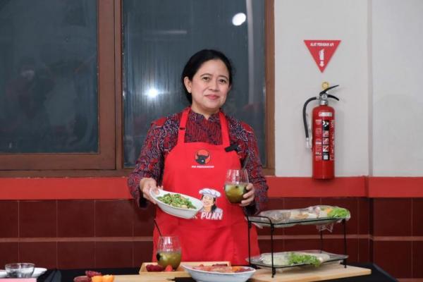 Buka Festival Sajian Kuliner Nusantara, Puan: Buku Mustika Rasa Itu Komplet Banget