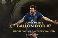 PSG Luncurkan NFT Untuk Peringati Ballon d`Or Ketujuh Lionel Messi