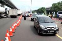 Contraflow di Tol Jakarta-Cikampek Mulai dari KM 41