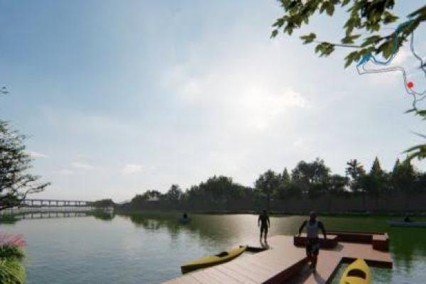 Cegah Banjir, Waduk Brigif Jakarta Mampu Tampung 300 Ribu Meter Kubik Air