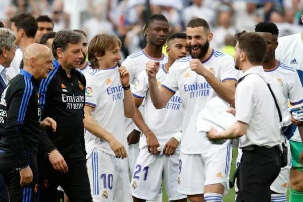 Kalahkan Espanyol, Real Madrid Raih Gelar La Liga ke-35