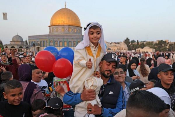 Warga Palestina di Jalur Gaza Lega tak Ada Serangan Israel Saat Idul Fitri