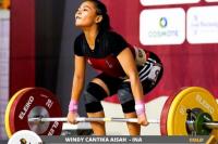 Lifter Putri Windy Cantika Raih Emas di Kejuaraan Crete, Yunani