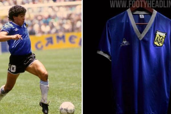 Jersey `Tangan Tuhan` Maradona Terjual Rp128,6 Miliar pada Lelang
