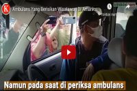 Ambulans Bawa Wisatawan Diamankan Petugas di Puncak Bogor