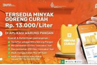 Lewat Platform Warung Pangan, ID FOOD Sebar Minyak Goreng ke 512 Titik