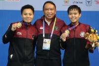 Luar Biasa, Baru Berpasangan, Ganda Putri  Apriyani/Fadia Langsung Rebut Emas SEA Games 