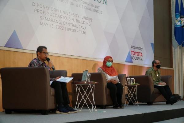 Dukung Bebas Emisi, Toyota Kolaborasi dengan UNDIP Gelar Seminar Net-Zero Emission