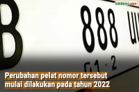 Tahun 2027, Semua Kendaraan Sudah Berpelat Nomor Putih