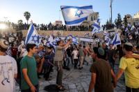 Bentrokan Terjadi di Masjid Al-Aqsha Sebelum Pawai Bendera Israel