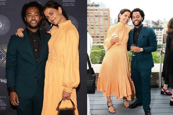 Akhirnya Go Public, Katie Holmes Gandeng Pacar Baru Bobby Wooten di Karpet Merah