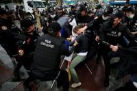 170 Orang Turki Ditangkap Usai Bentrok dalam Peringatan Protes Anti-Erdogan