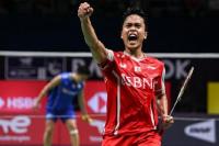 Indonesia Masters: Ginting Ditantang Lee Zii Jia di Perempat Final