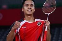 Kalahkan Wakil Tuan Rumah, Ginting Melaju ke Final Singapore Open 2022