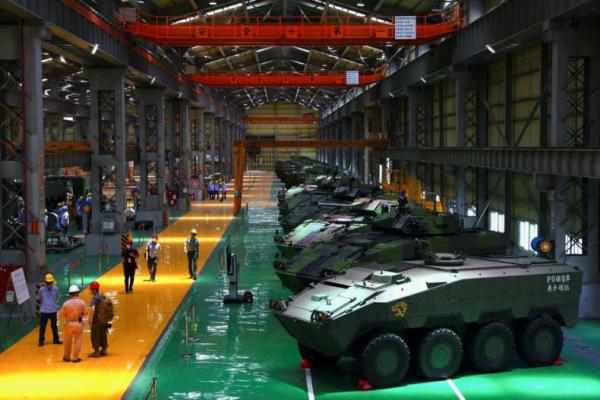 Bertekad Membela diri, Taiwan Pamerkan Kendaraan Lapis Baja Buatannya