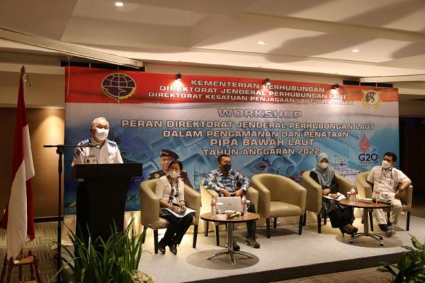 Ditjen Hubla Ajak Stakeholder Amankan Pipa Bawah Laut