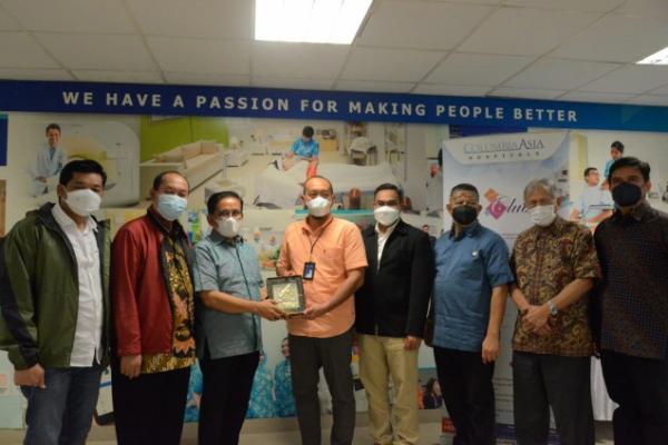 BURT Pastikan Layanan Kesehatan Jamkestama di RS Columbia Asia Terkelola Baik