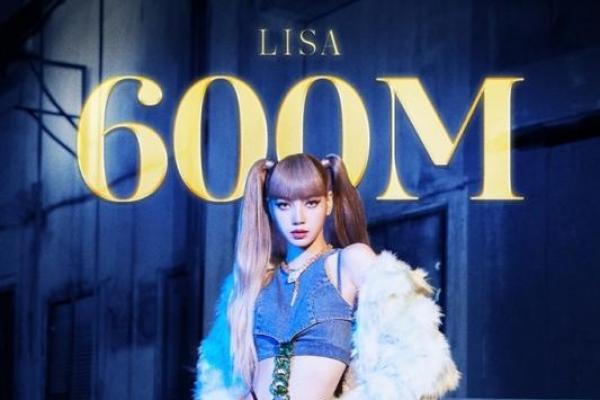 Lagu Solo Lisa Blackpink Raih 600 Juta Tayangan