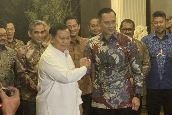 Bertemu di Kertanegara, Prabowo-AHY Sepakat Lanjutkan Komunikasi Politik