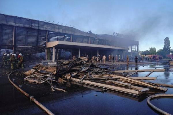 Rudal Serang Pusat Perbelanjaan Ukraina, G7 Janji Terus Tekan Rusia