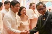 Sampaikan Salam Jokowi, Mahfud MD Hadiri Pelantikan Ferdinand Marcos Jr