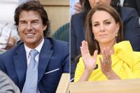 Kate Middleton dan Tom Cruise Nonton Bareng Turnamen Tenis Wimbledon