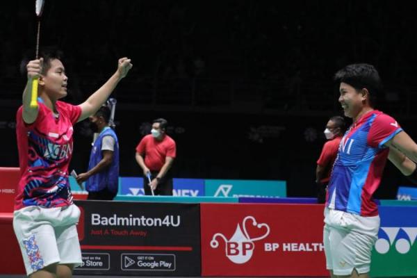 Menang Mudah, Apri/Fadia Melaju ke Semifinal Singapore Open 2022