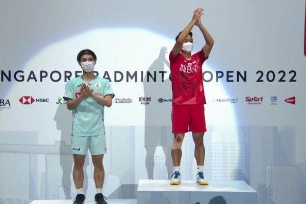 Ginting Raih Gelar Pertamanya Tahun Ini 