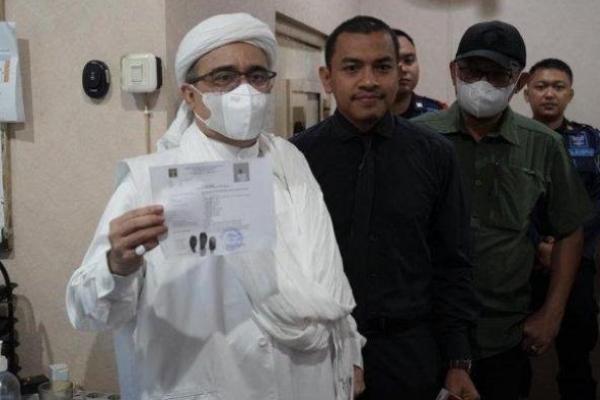 Rizieq Shihab Sudah Lunasi Denda Rp20 Juta