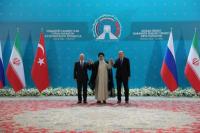 Di Teheran, Putin Tatap Muka dengan Pemimpin Tertinggi Iran dan Presiden Turki