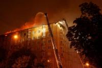 Gedung Apartemen Moskow Terbakar, 400 Orang Dievakuasi Dini Hari Tadi