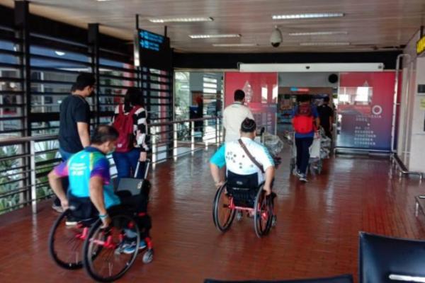 Bandara Soekarno-Hatta Sambut Atlet dan Official Asean Para Games 2022