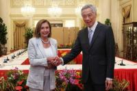 Tur Asia Pelosi Dimulai dari Singapura, China Ingatkan: Jangan Kunjungi Taiwan