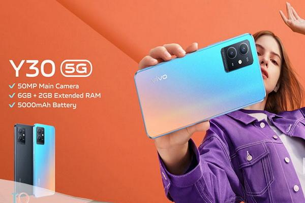 Vivo Y30 5G, Ponsel Murah 5G Terbaru dengan Baterai Jumbo 5.000 mAh