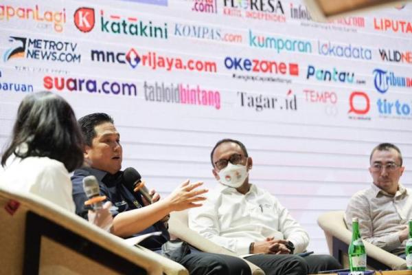 Erick Minta BUMN Jangan Jadi Dinosaurus Tak Mampu Beradaptasi