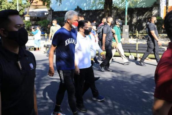 Hadir di CFD, Menteri BUMN Kagumi Antusias Warga Solo