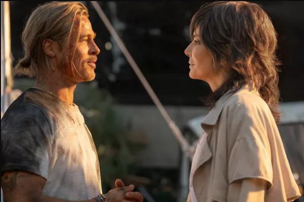 Bullet Train Dikritik sebagai Film Laga Biasa Tapi Akting Brad Pitt Dianggap Jempolan