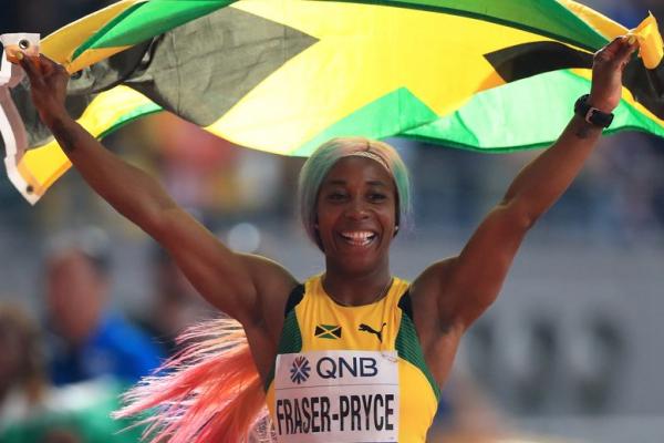 Atlet Jamaika Fraser-Pryce Juarai Lari 100m Putri di Monako