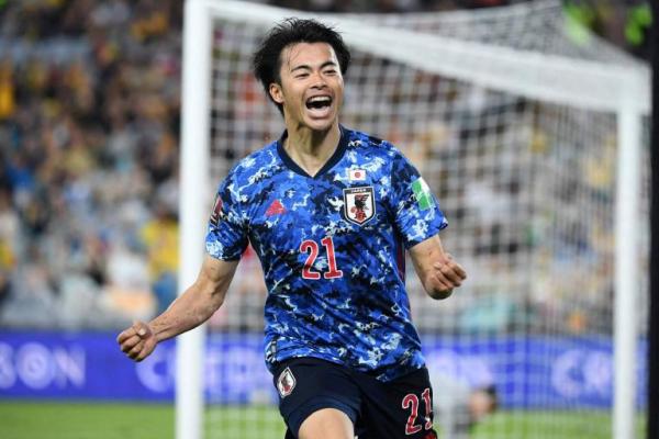 Winger timnas Jepang dan Brighton & Hove Albion, Kaoru Mitoma yang menjadi incaran Arsenal dan Bayern Munchen (Foto: japantimes.co.jp) 